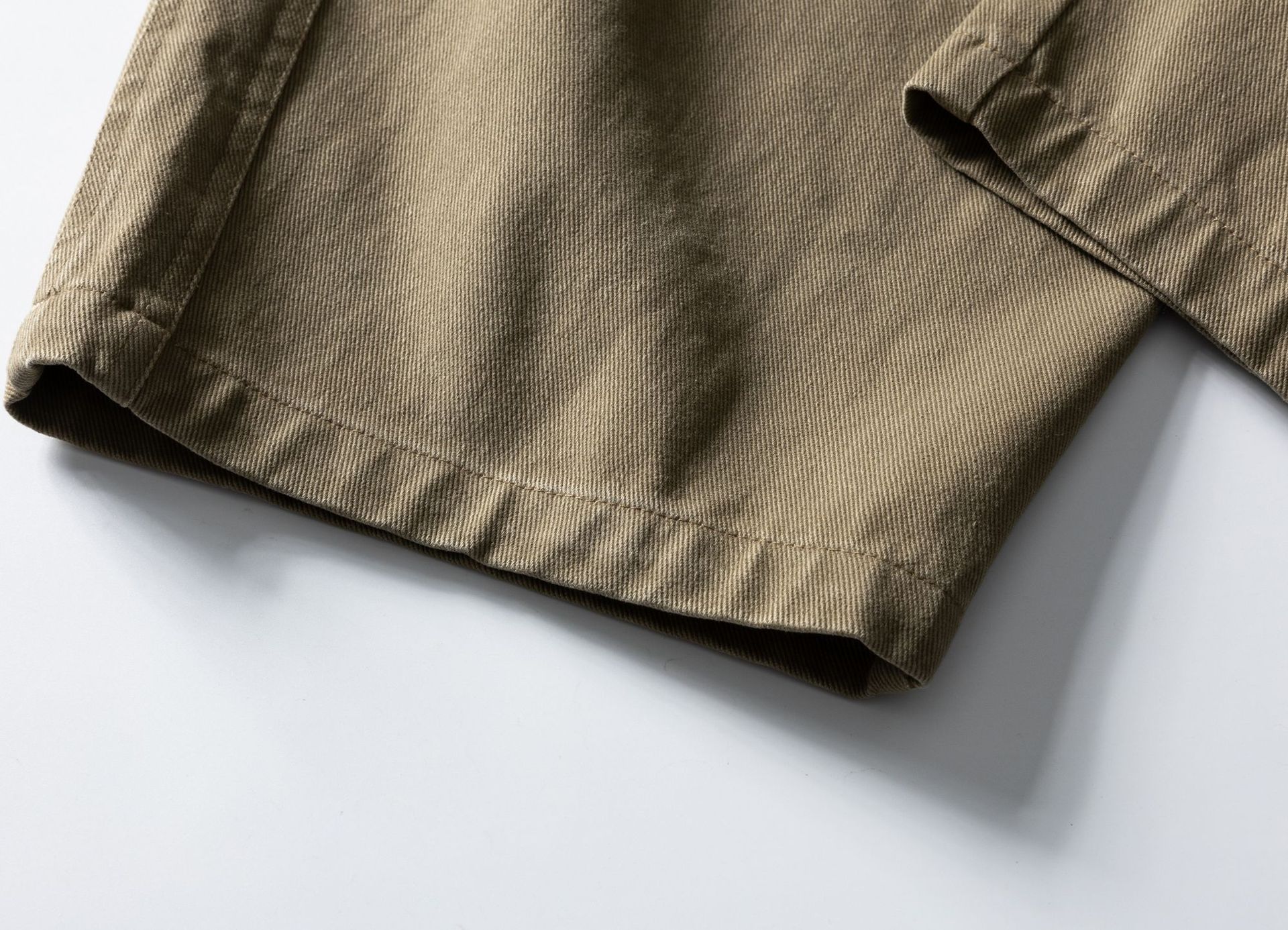 Distressed Straight Leg Cargo Pants Long Trousers