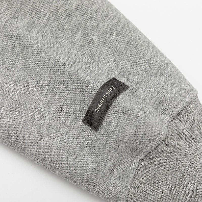 Relaxed Fit Letter Long Sleeve Hoodie