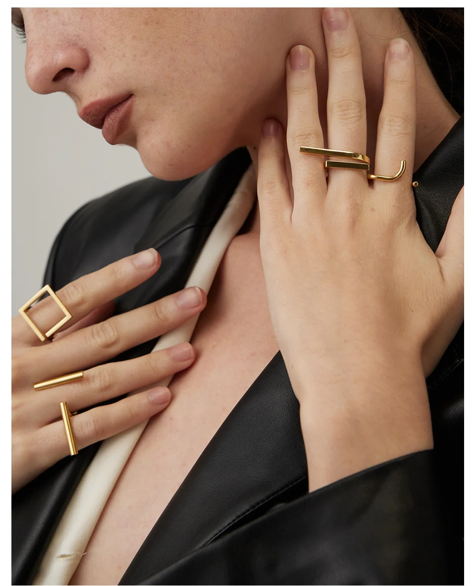 Ladies Titanium Stackable Ring