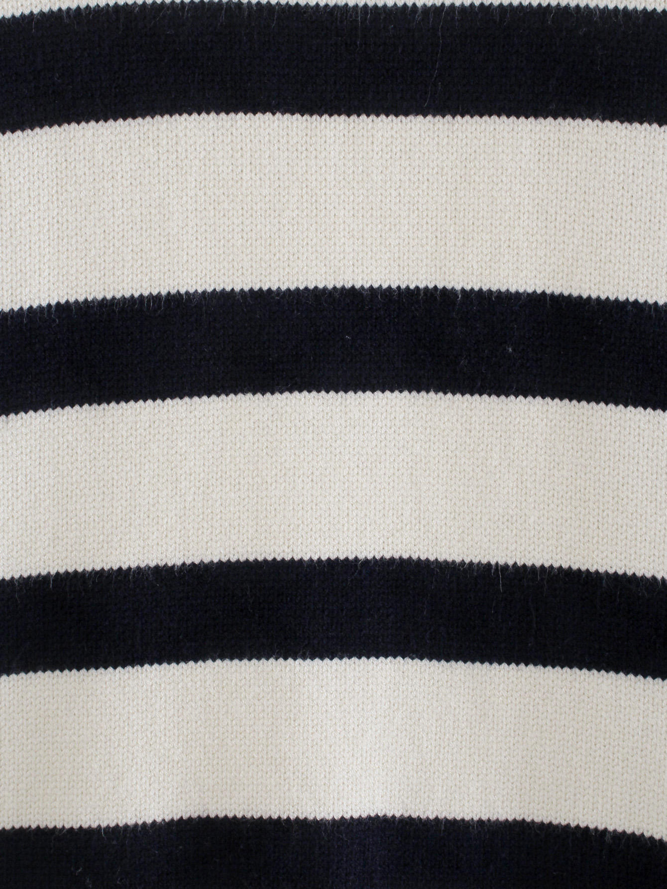 Ladies Polyester Stripe Sweater