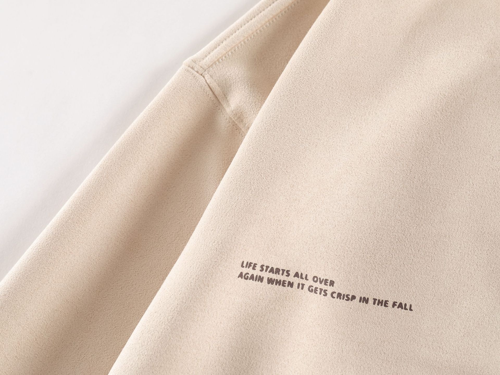 American Oversized Polyester Round Neck Sweatshirt
