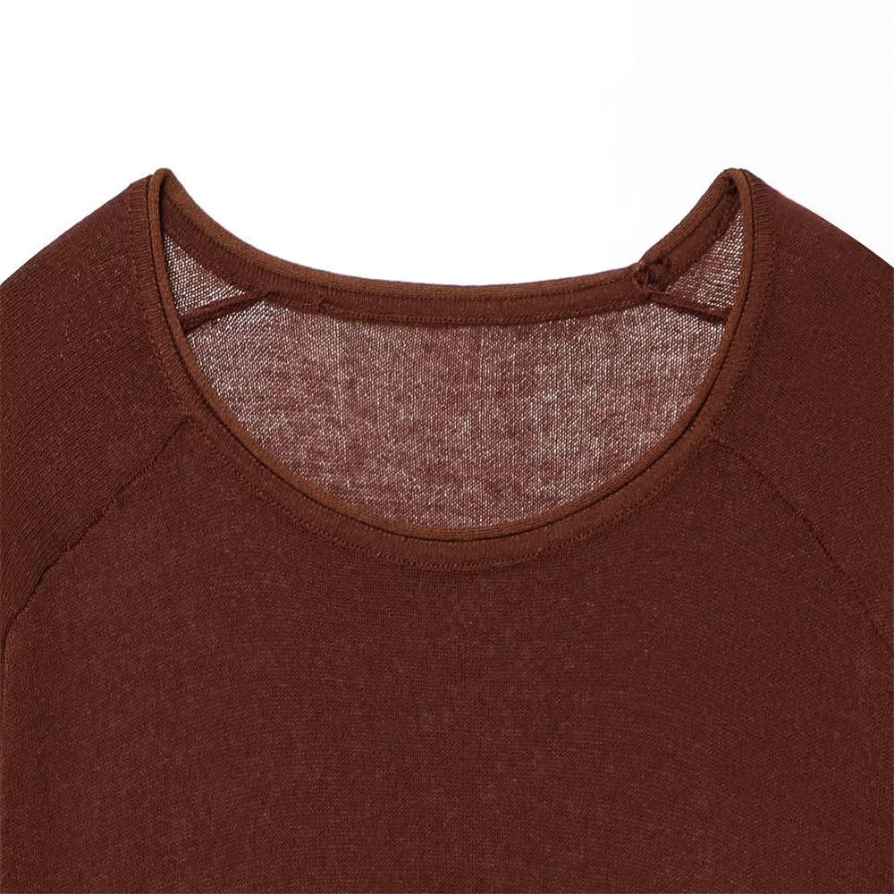 Ladies Crew Full Sleeve Plain Sweater