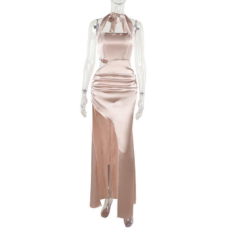 Halter Bodycon High Waist Dress