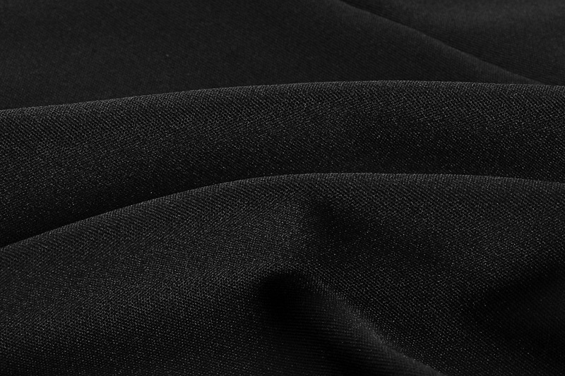 One neck long sleeved temperament slim fit dress
