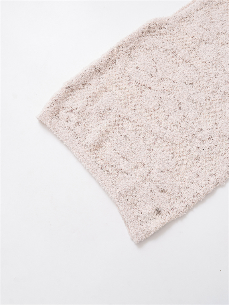 Oversized Plain Western Knitwear