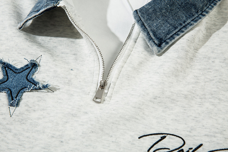 Hip Hop Oversized Cotton Letter Print Hoodie