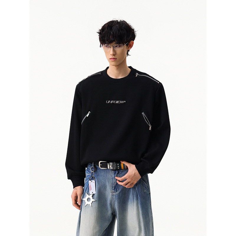 American Trend Oversized Cotton Hoodie