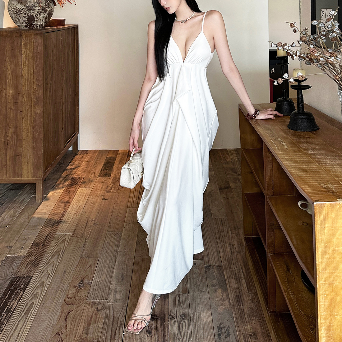 Sleeveless Bodycon Evening Dress