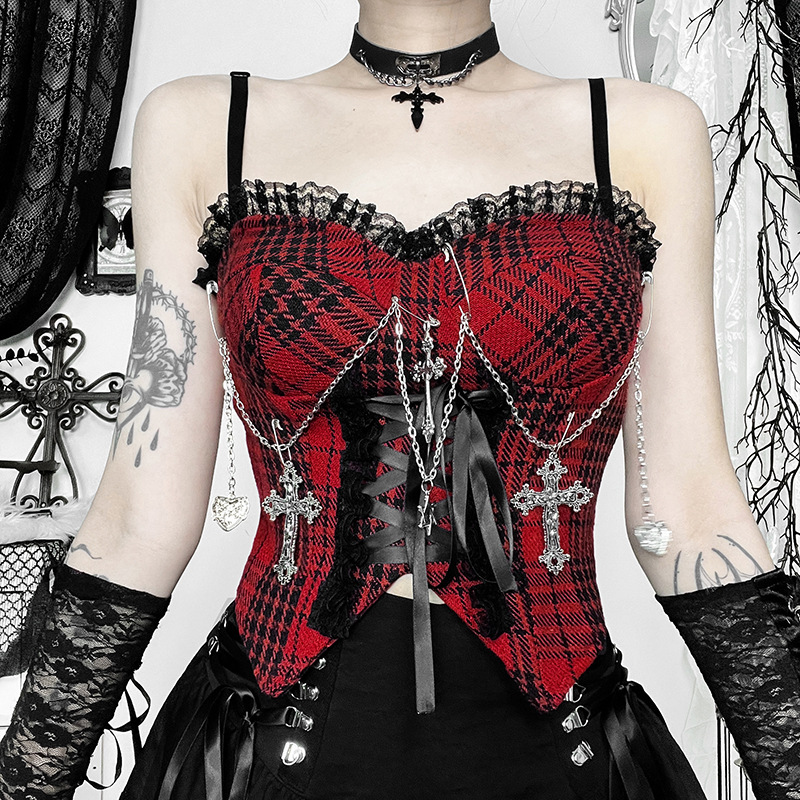 Fitted Shiny Edgy Skirt
