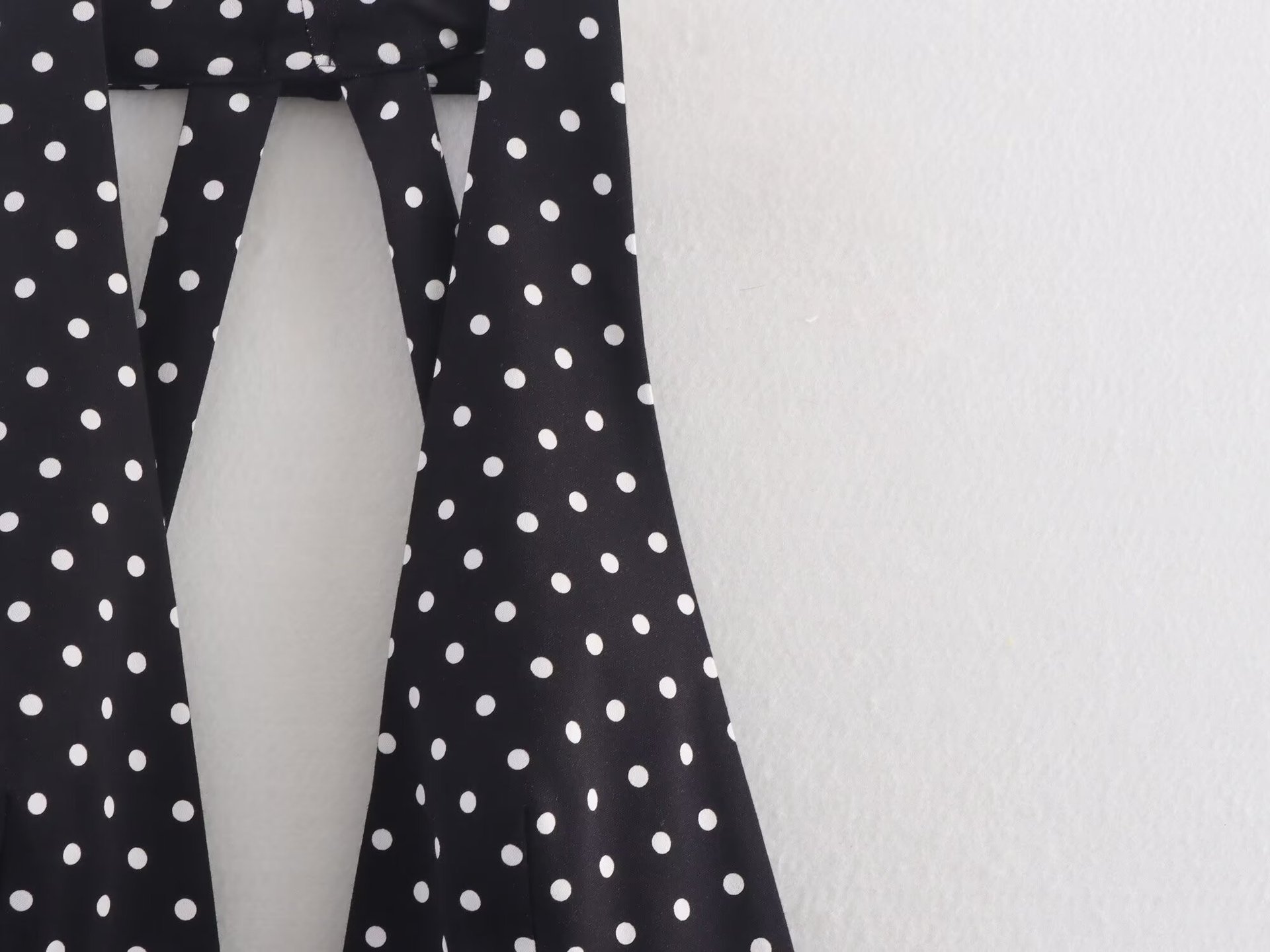 Women's Fashion Sexy Polka Dot Halter Neck Dress
