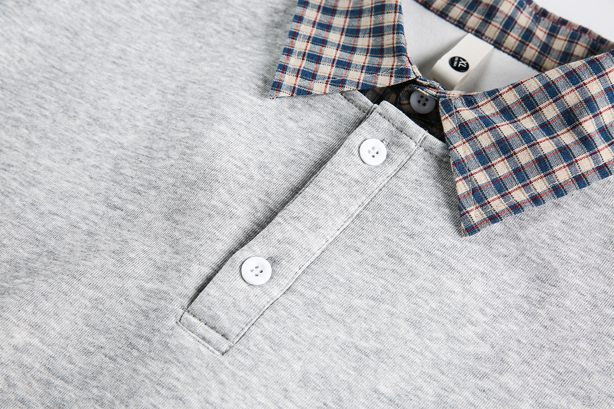 Solid Faux Layered Hoodie