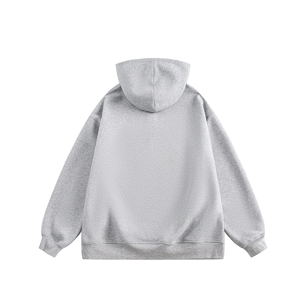 American Trend Oversized Long Sleeve Hoodie