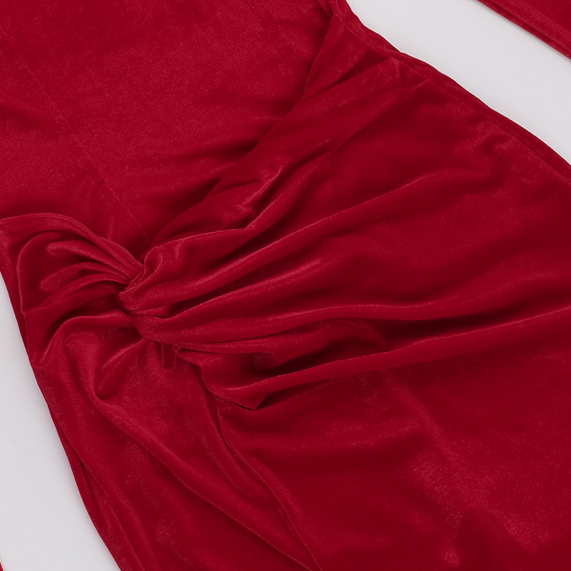 Bodycon Maxi Dress with Side Split