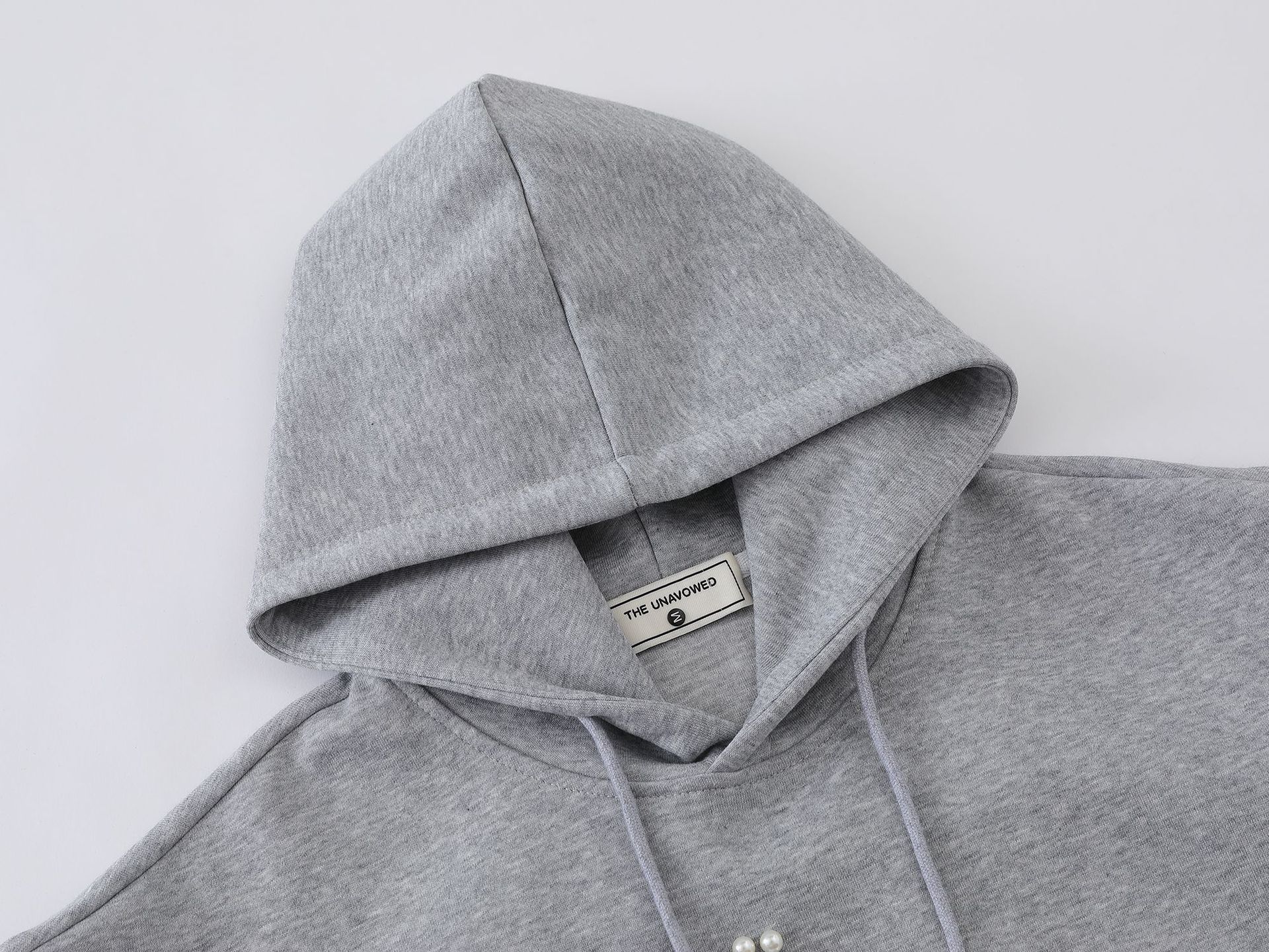 Vintage Cotton Studded Hoodie