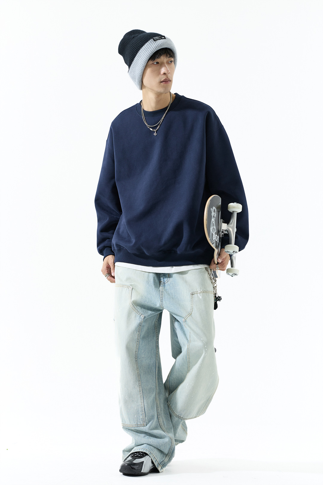 Vintage Cotton Relaxed Hoodie
