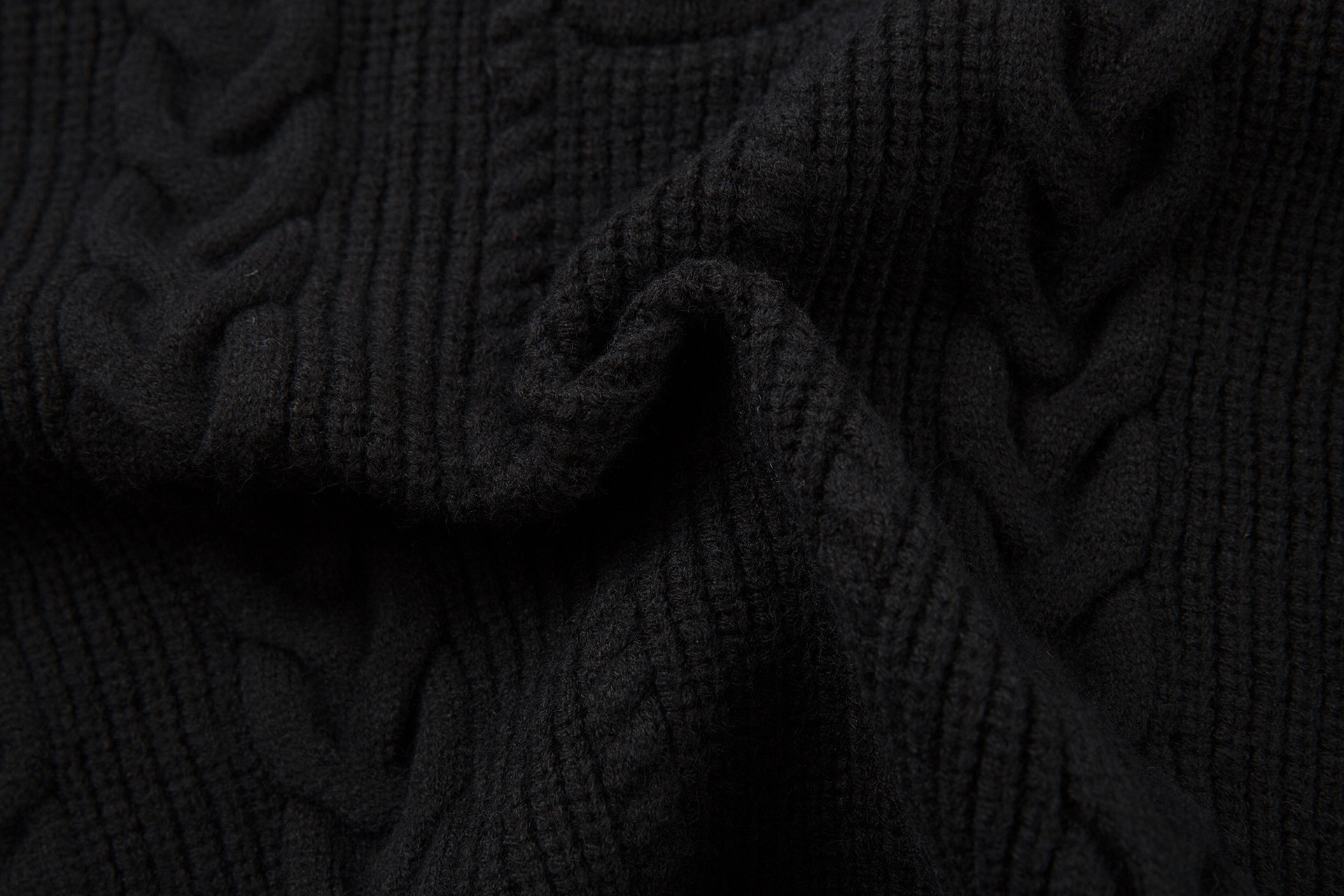 Twist Fried Dough Twists Two Pieces of Warm Knit Men