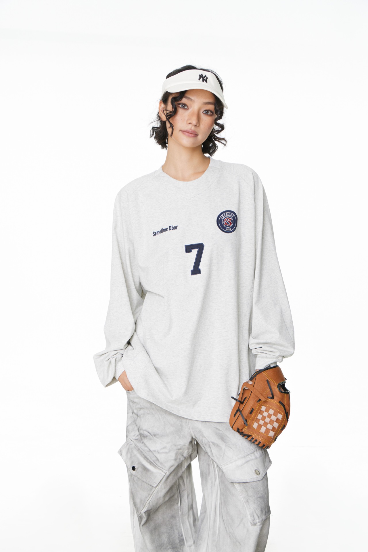 Man's American Retro Embellished Cotton Hood Sweatshirt