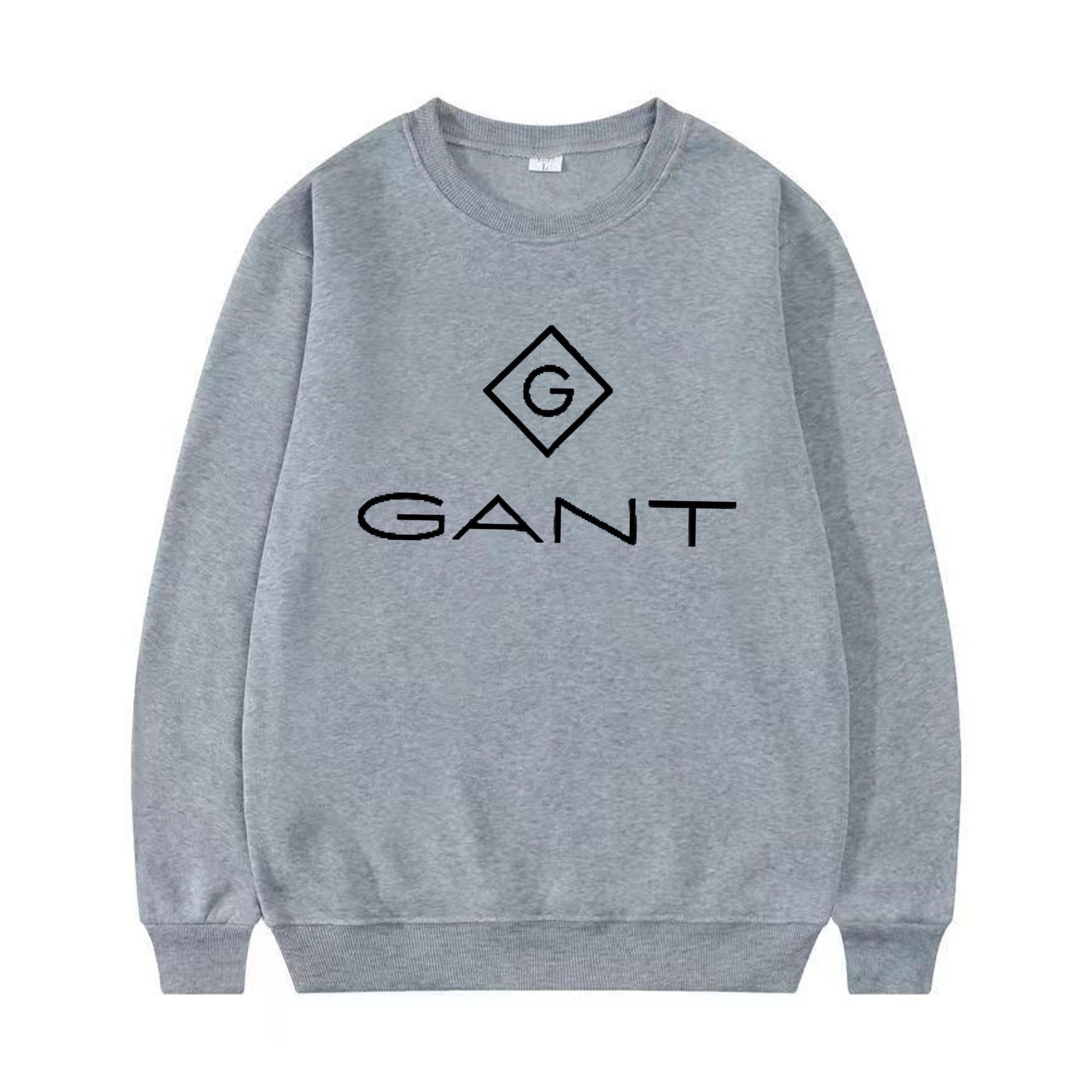 Korean Letter Print Loose Fit Sweatshirt