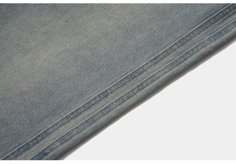 Relaxed Straight Leg Wide Leg Jeans Men Casual Pants