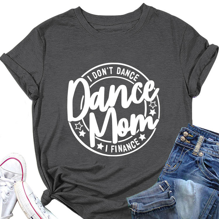 Geometric Pattern Round Neck T-Shirt