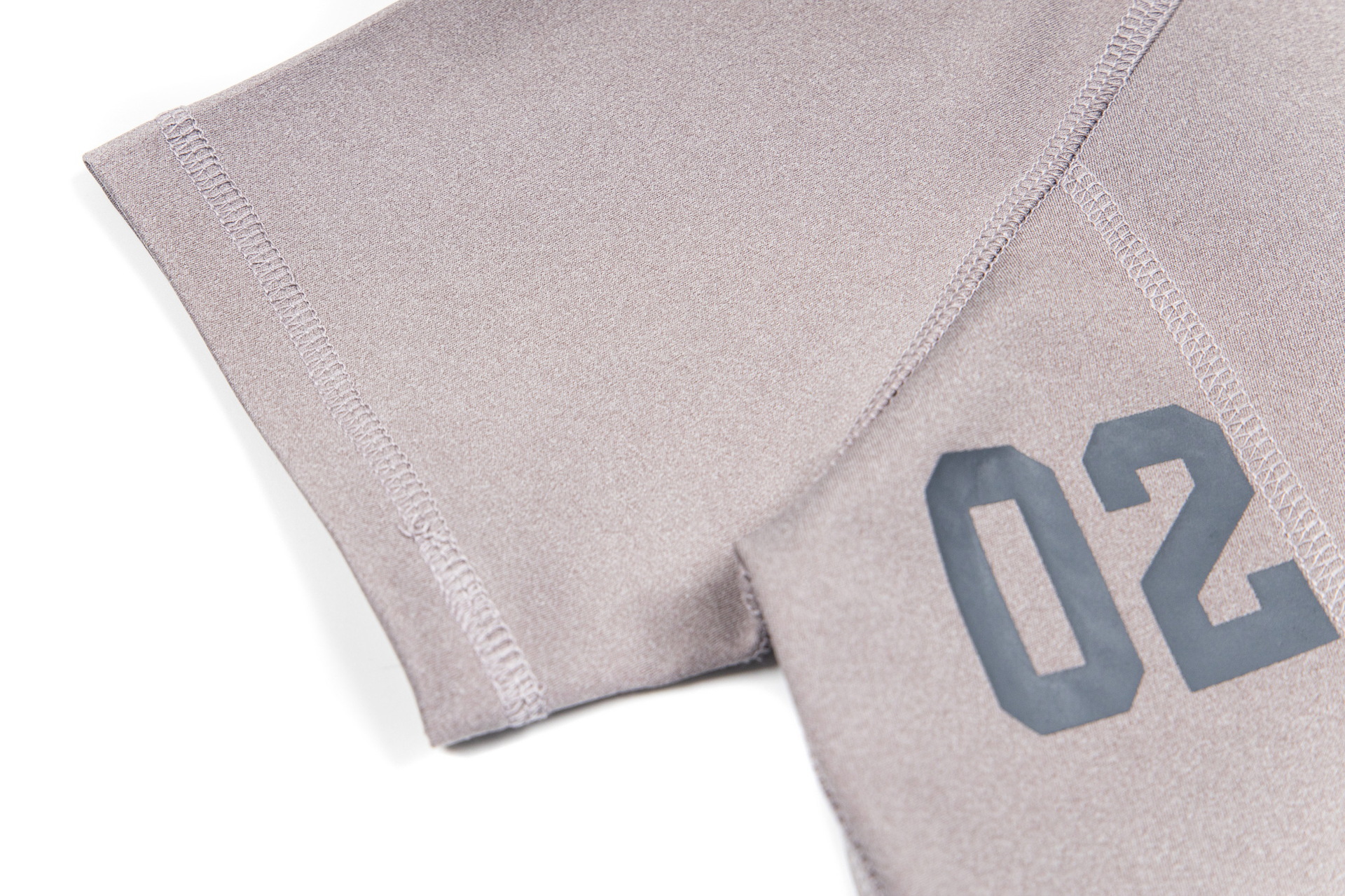Irregular short sleeved T-shirt