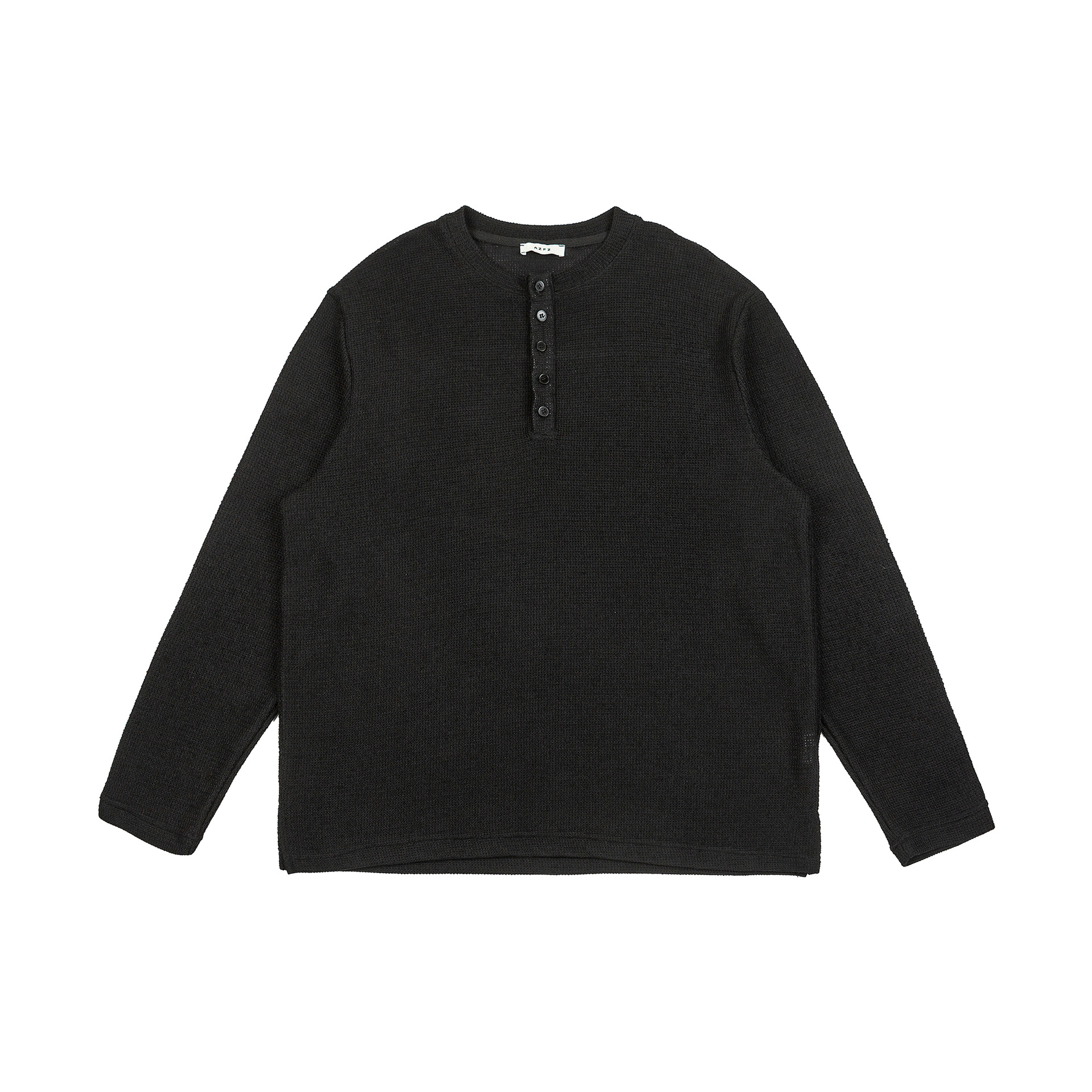 Henley Knit Sweater