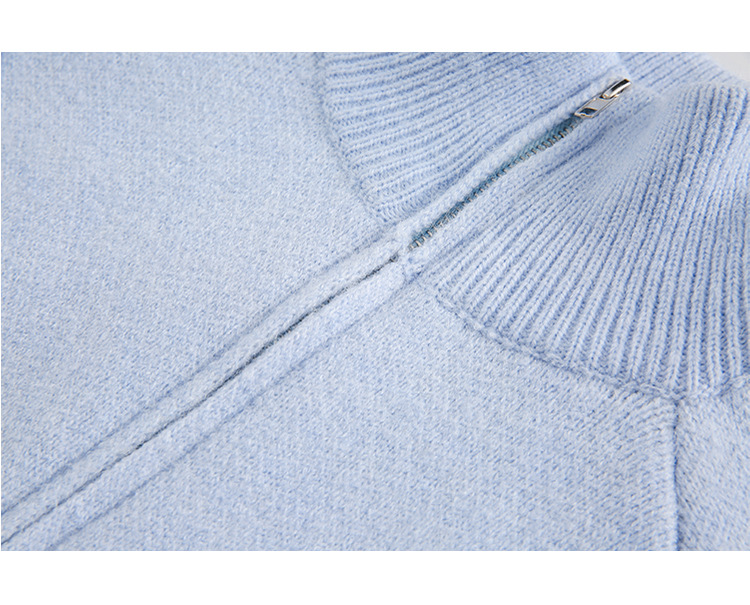 Japanese Workwear Jacquard Loose Fit Sweater