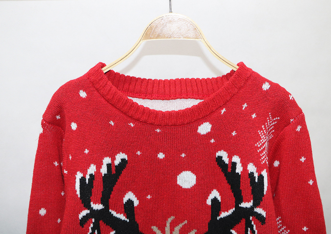 Ladies Reindeer Wool Sweater