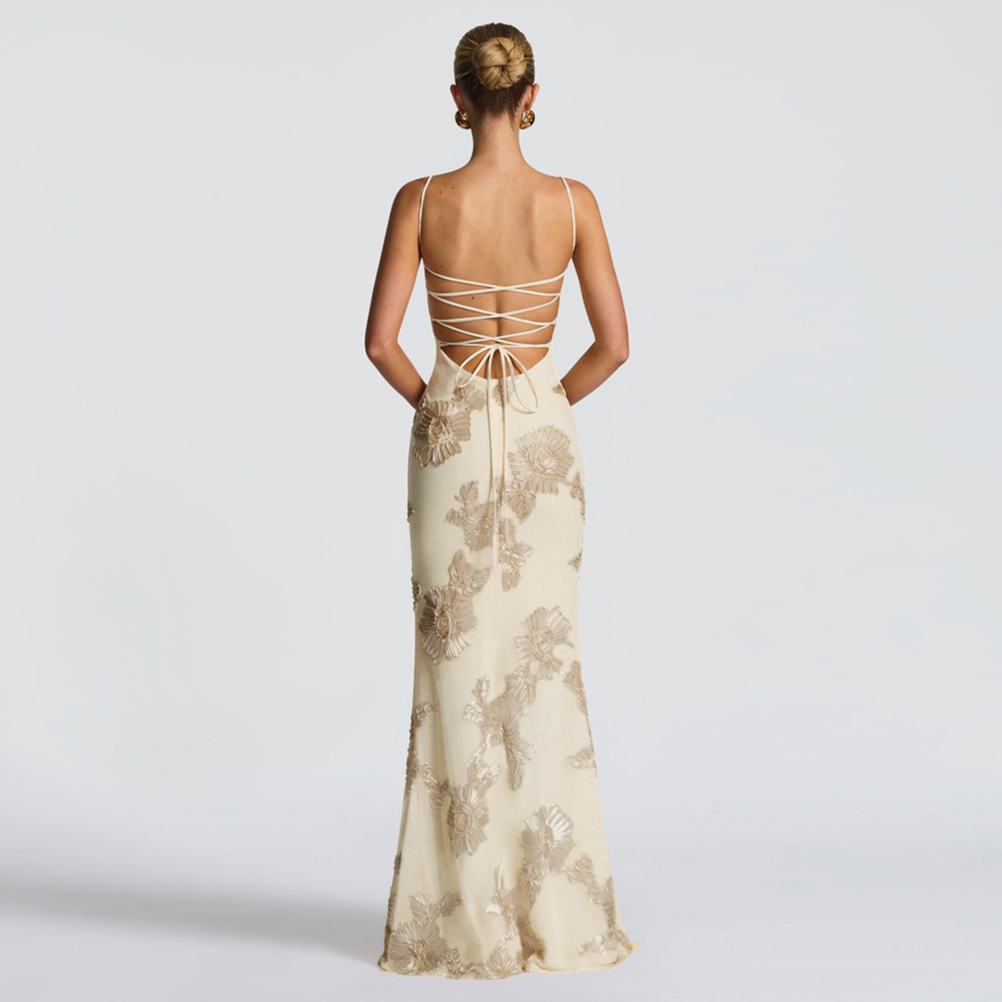 One-Shoulder Sleeveless High Waist Bodycon Dress