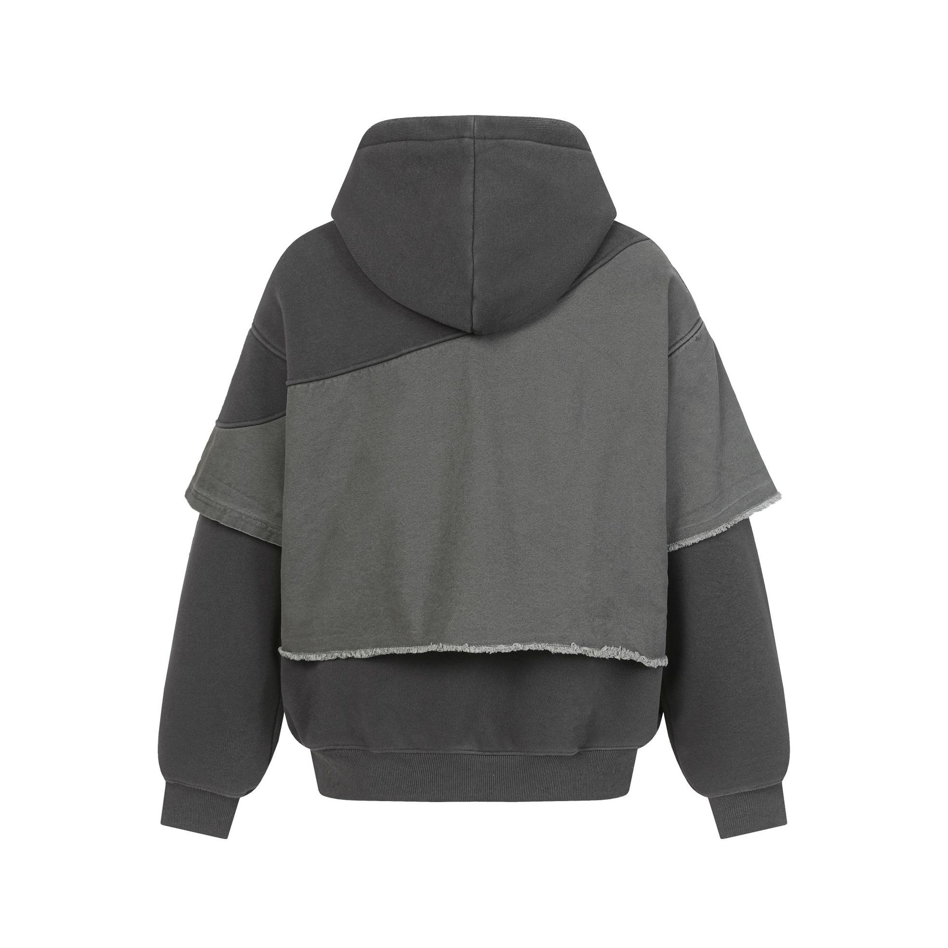 American Retro Cotton Graphic Hoodie