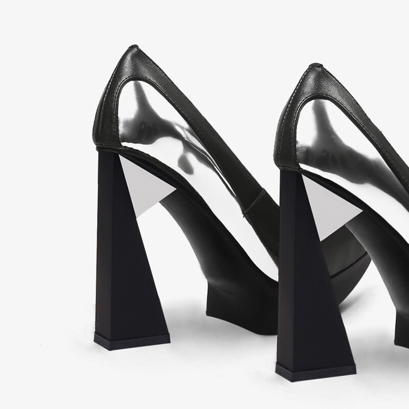 11.5cm Extreme Strange High Heels Women Pumps 2.5cm Platform Woman Pointed Toe High Heels Shoes Stiletto