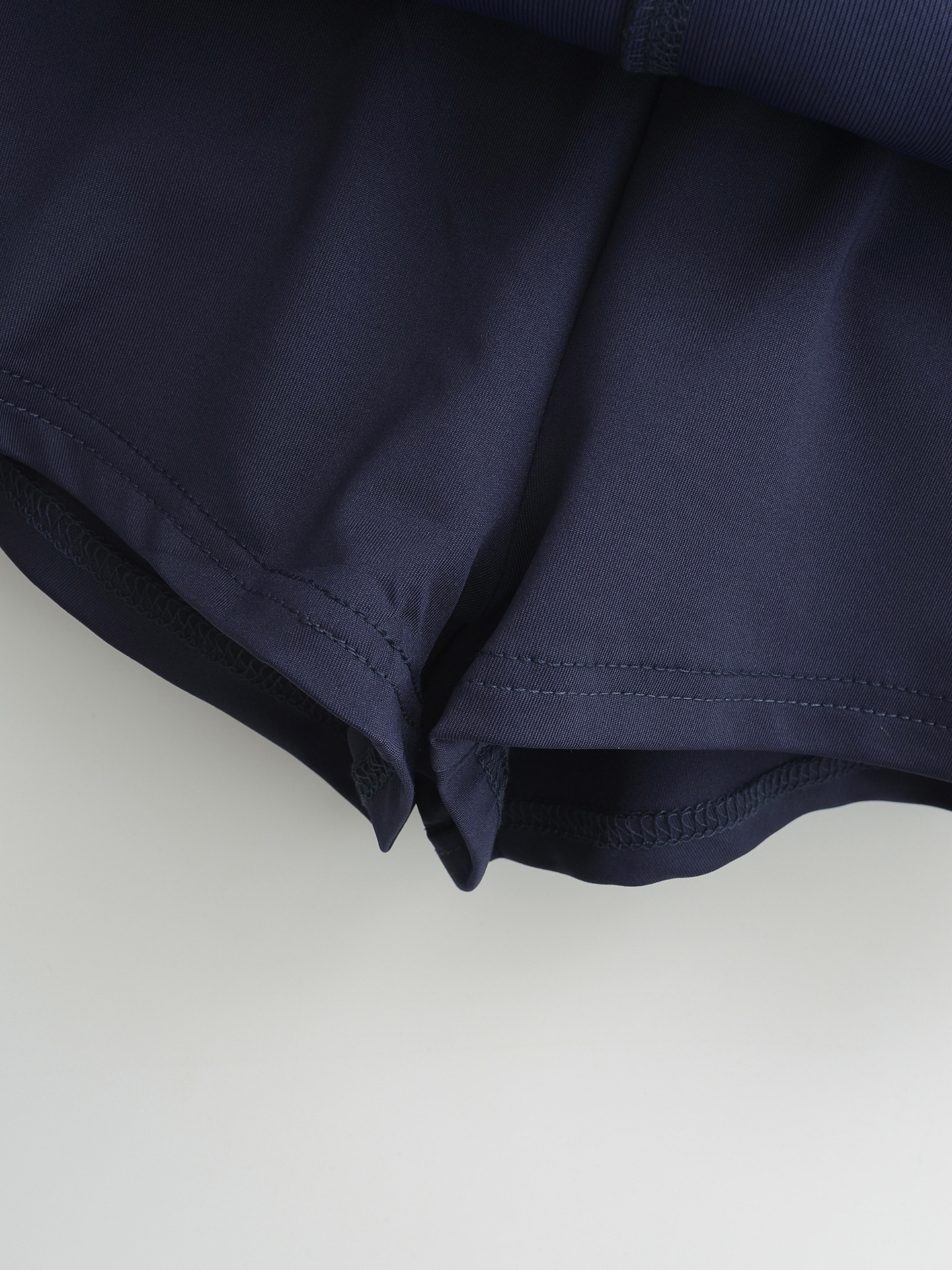 High waisted elastic waisted drawstring skirt, short skirt