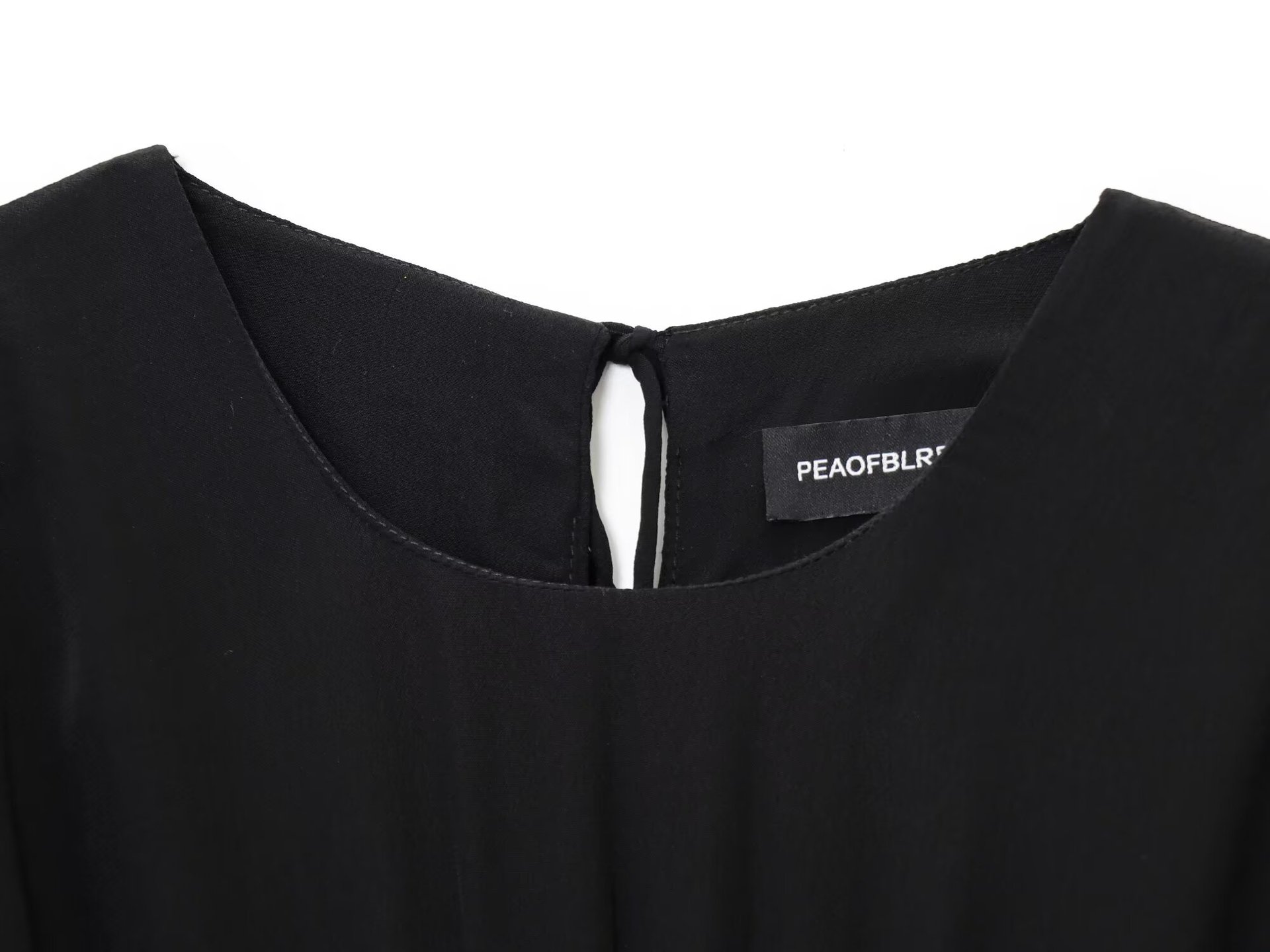 Women's Spliced Fashion Waist Belt Dress