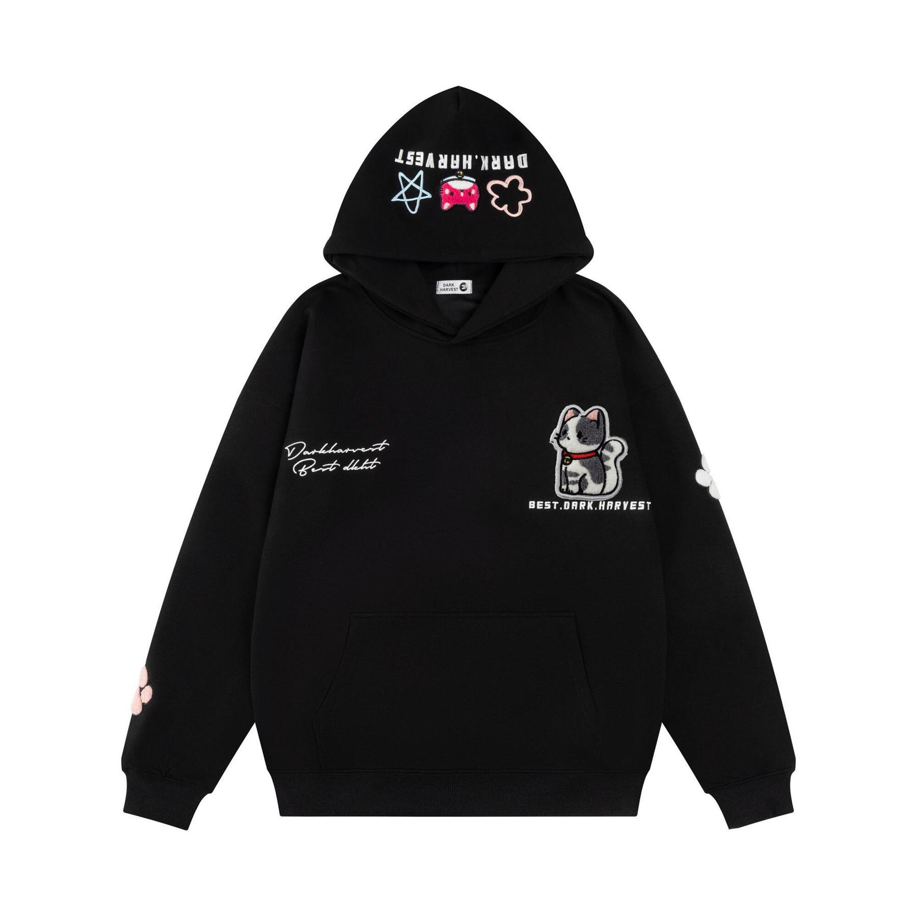 Composite Milk Silk Patch Hoodie