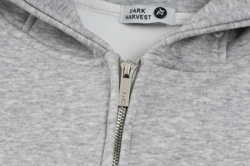 Oversized Streetwear Teddy Letter Print Cotton Hoodie