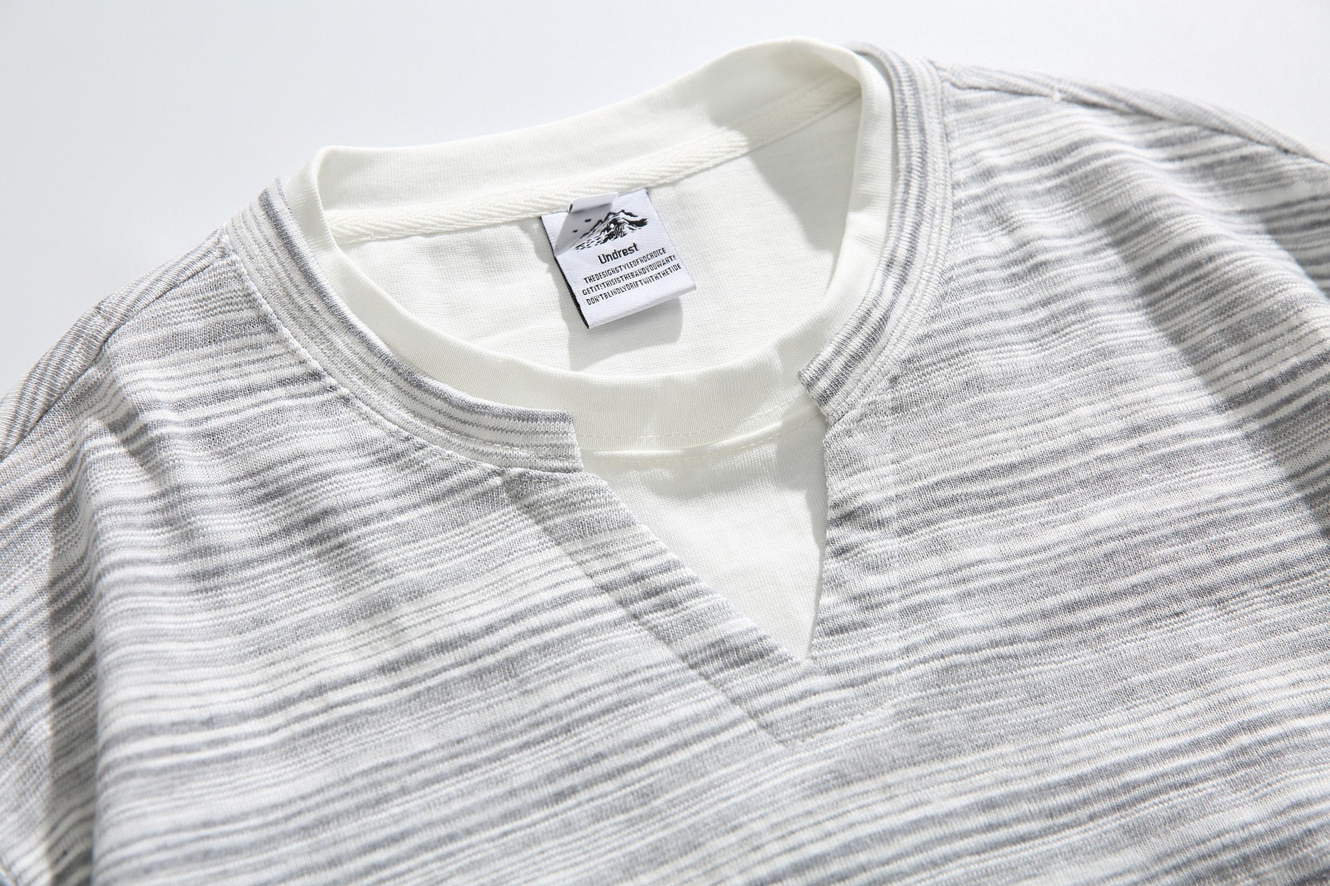 Split Hem Relaxed Neutral Hoodie