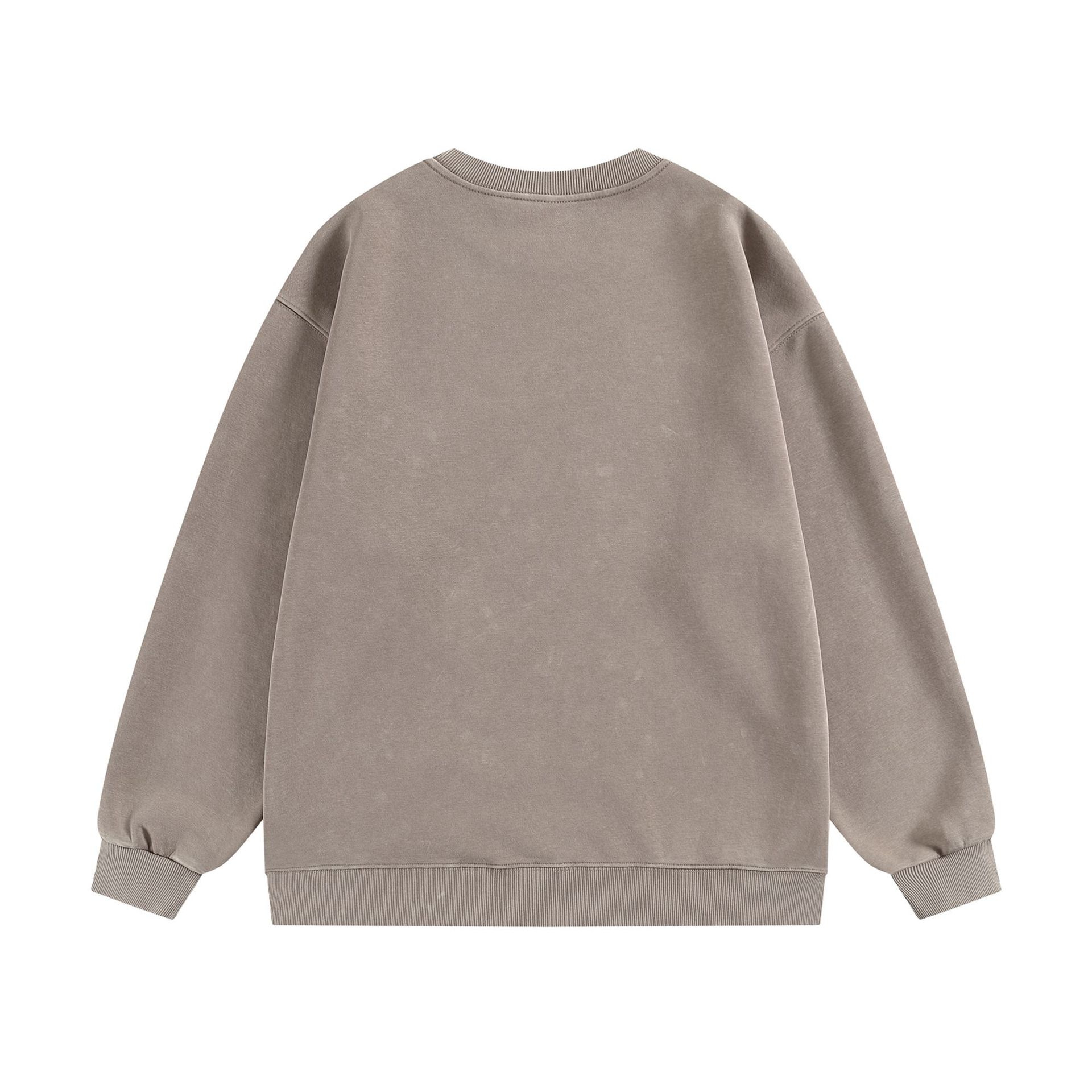 Oversized American Long Sleeve Sweatshirt