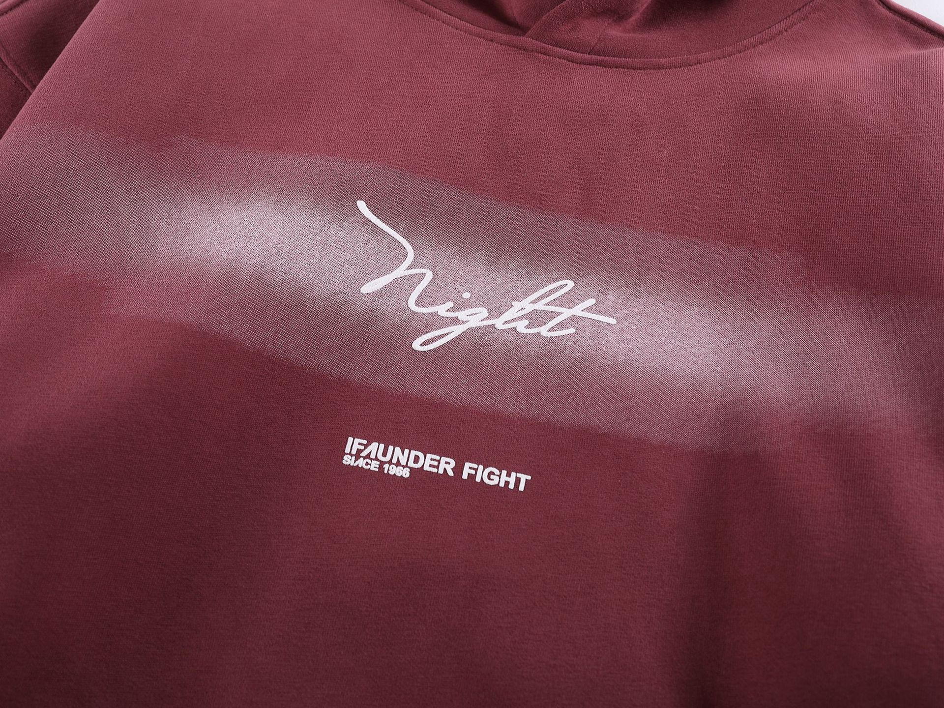 Relaxed American Cotton Hood Sweatshirt