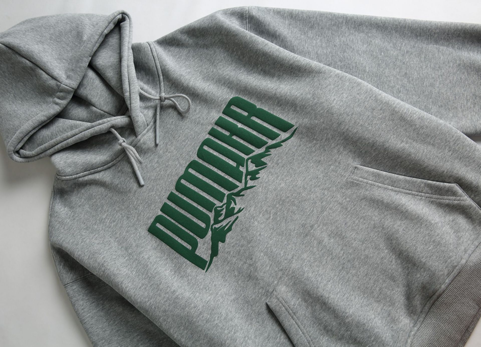 Japanese Retro Cotton Blend Lettering Hoodie