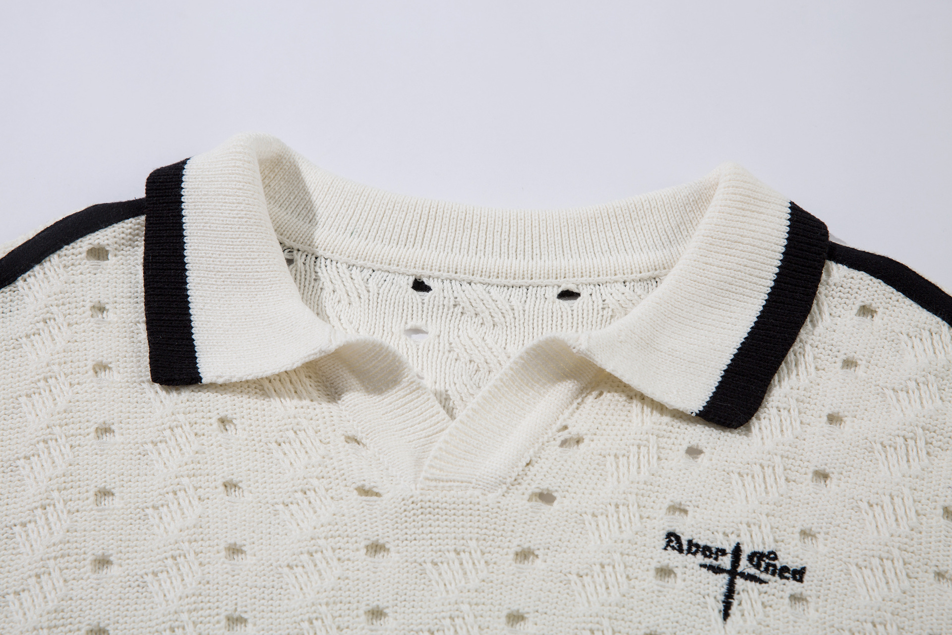 Loose Fit Jacquard Long Sleeve Sweater