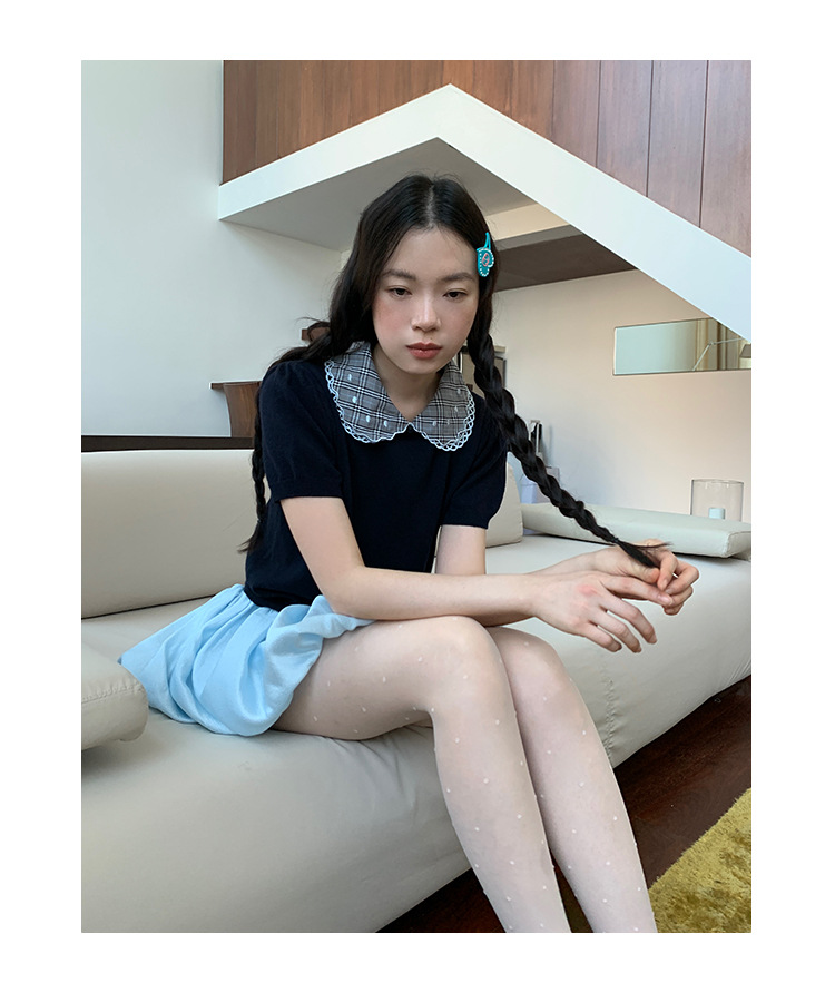 Nylon Playful Bodycon Three Quarter Sweater