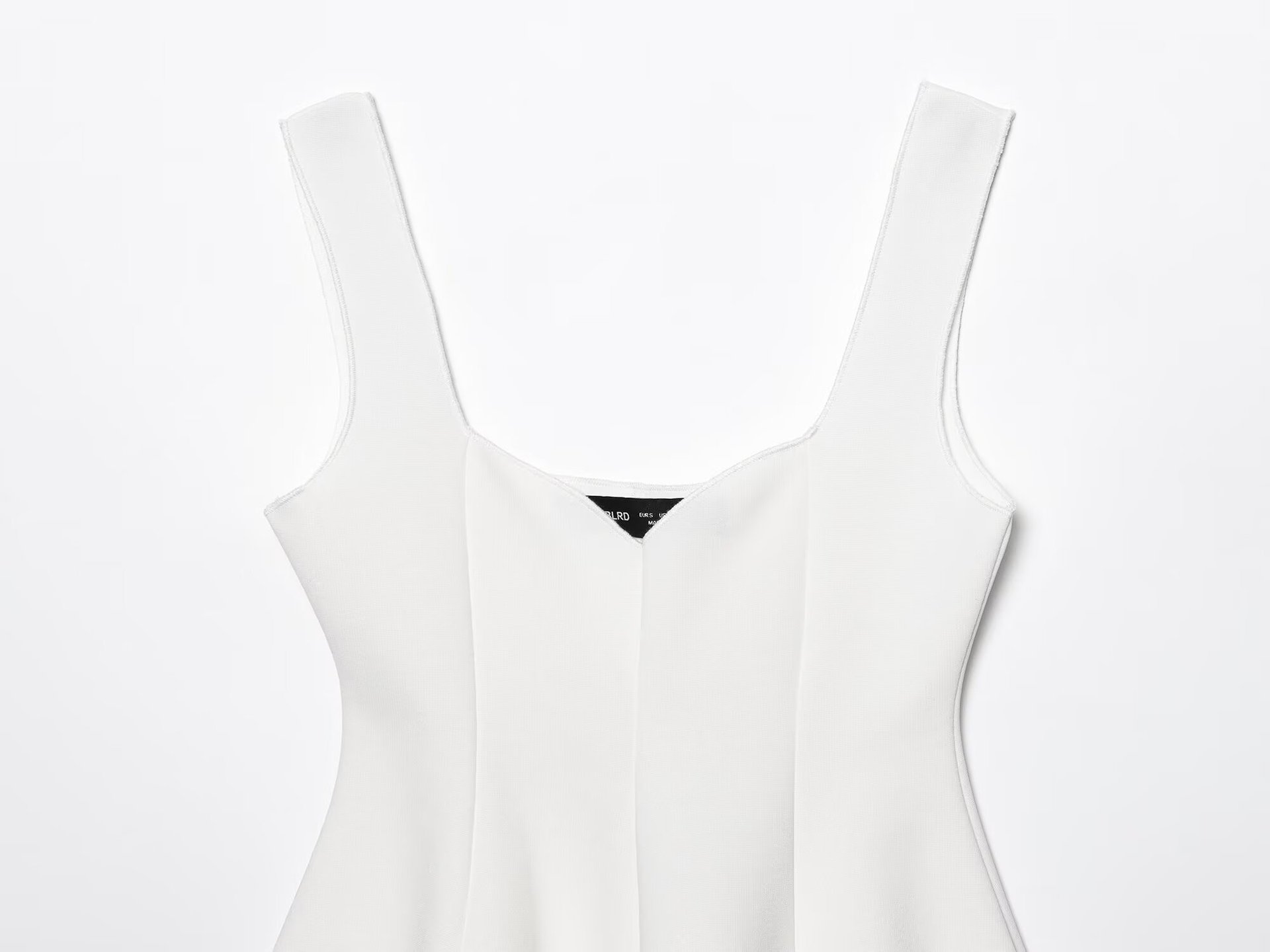 Solid Color Peplum Tank