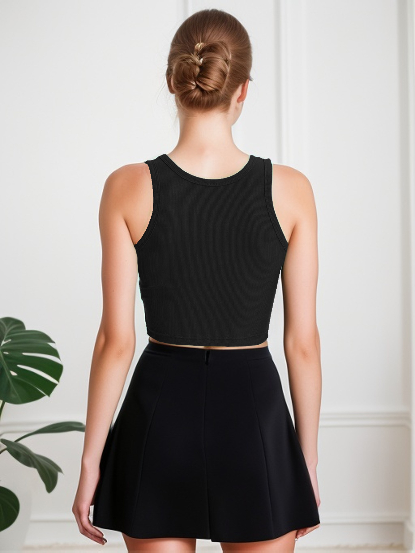 Sexy slim fit V-neck sleeveless vest