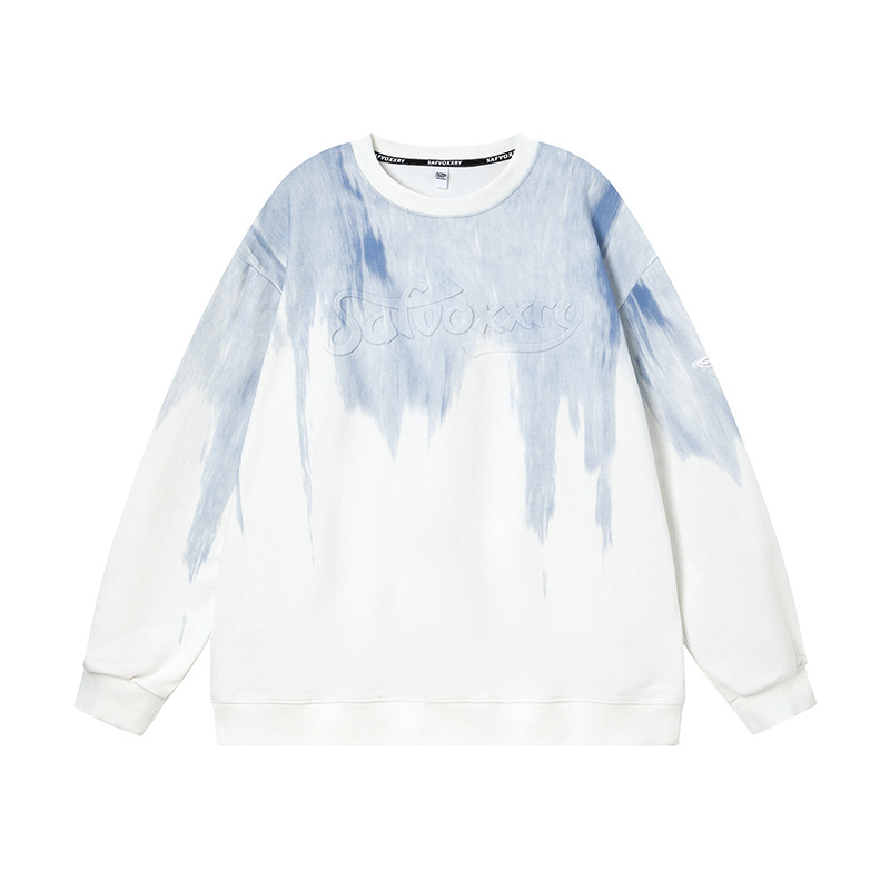 Cotton Biker Graphic Sweatshirt