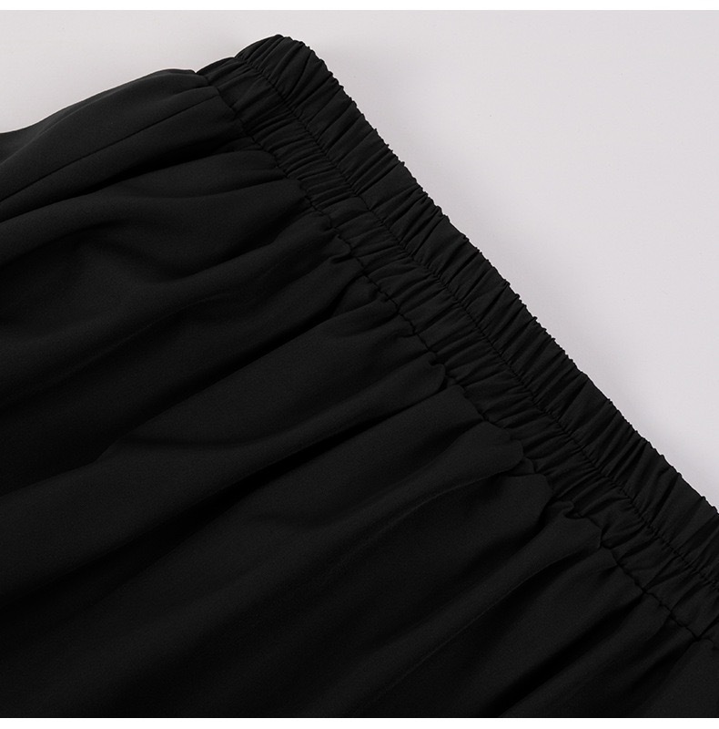 Ladies' Dark Historical Polyester Costume Skirt