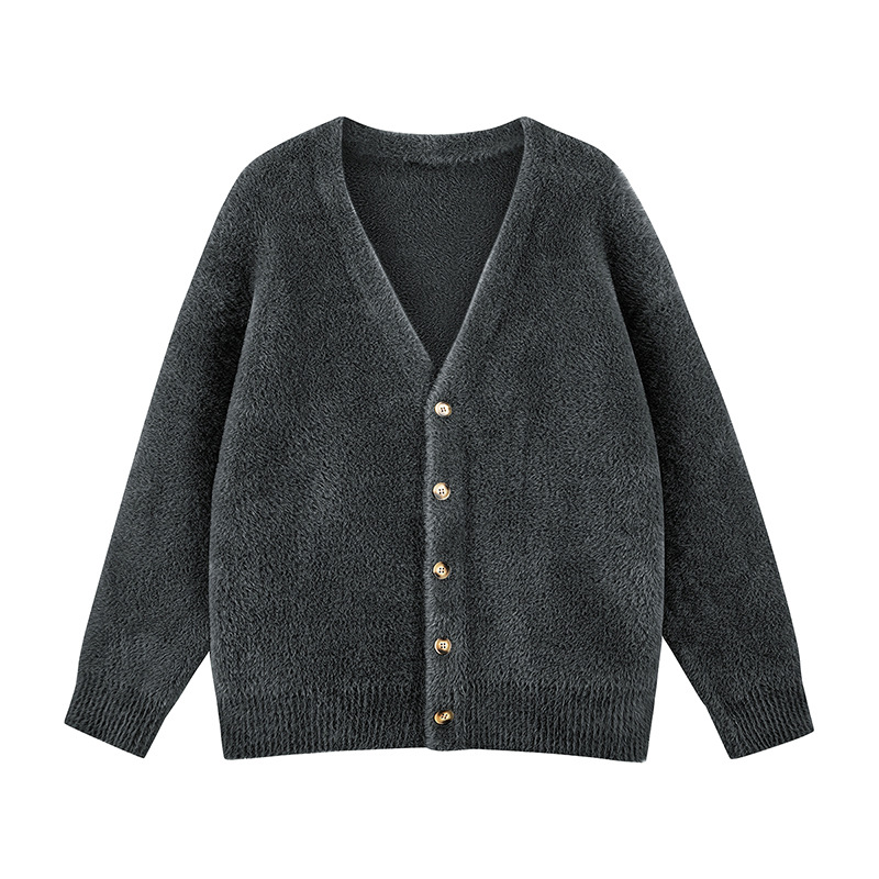 Gentleman's Open Front Ultra Soft Cardigan