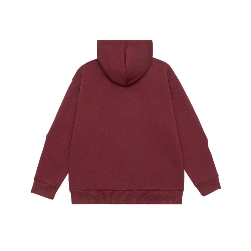 Streetwear Relaxed Zipper Hoodie