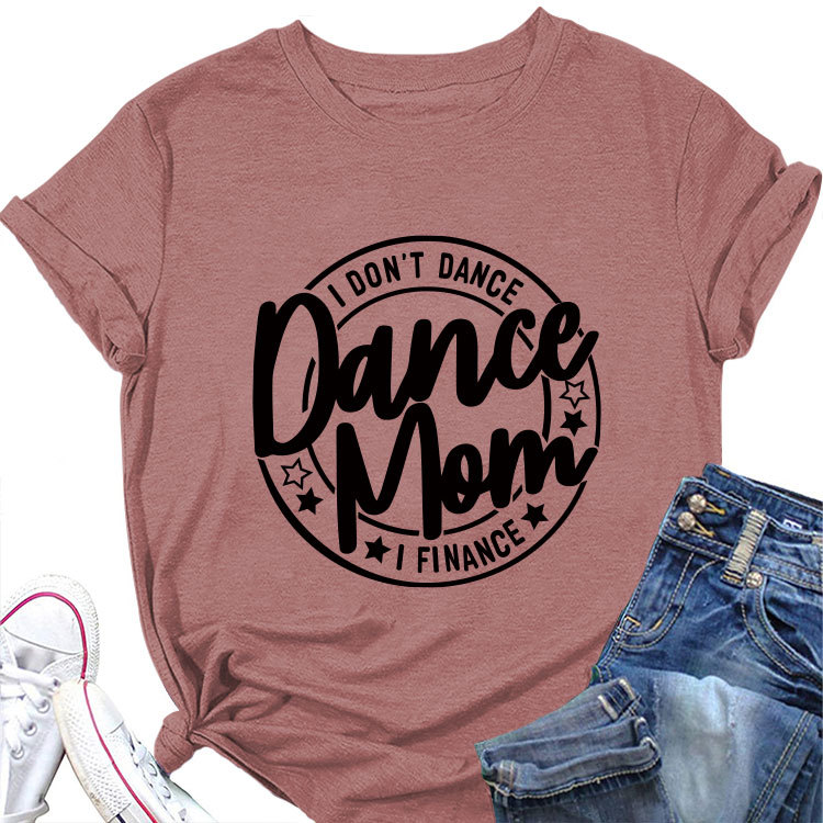 Geometric Pattern Round Neck T-Shirt