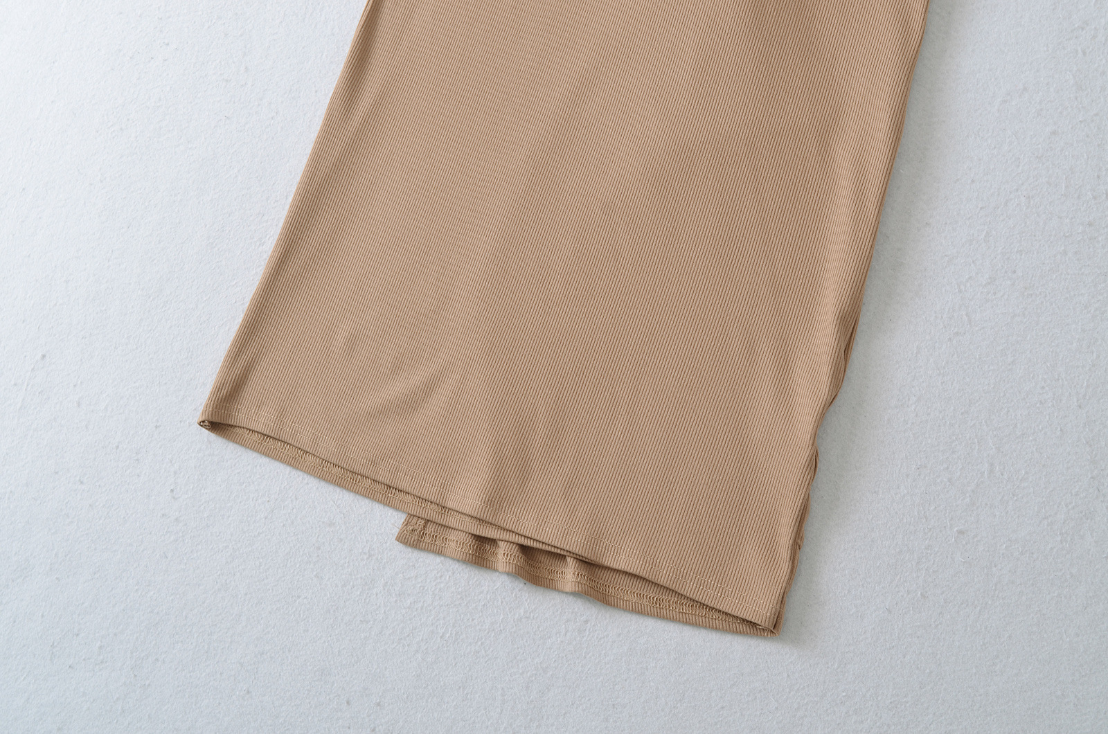 Elastic Waist Knot Design Sweetheart Knit Strap Long Dress
