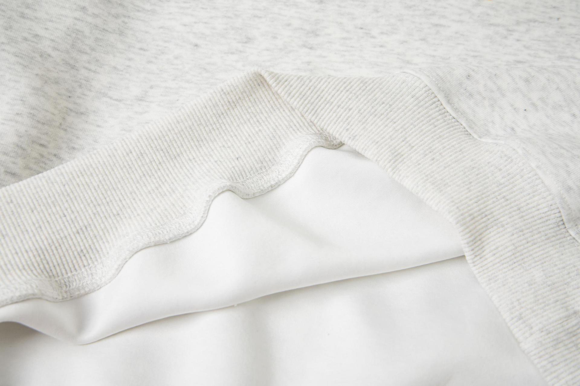 Cotton Long Sleeve Asymmetric Fruit Hoodie